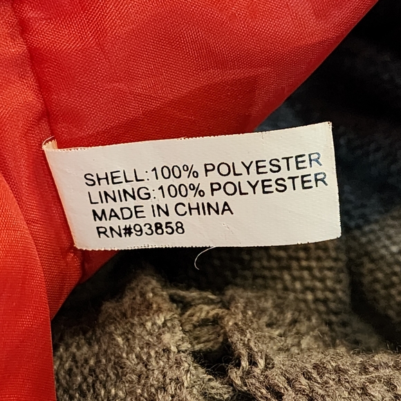 Avenue Burgundy Faux Snakeskin Tote Bag - Picture 7 of 10